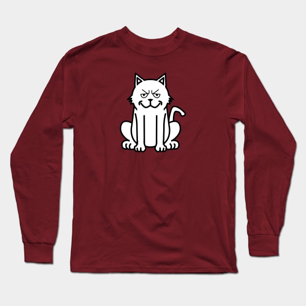 CAT Long Sleeve T-Shirt by droidmonkey